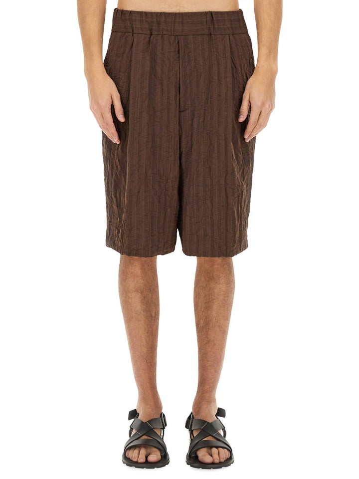 Dries Van Noten Shorts - Brown | f51e36cbe9f9c3bca56ec8445376542f9378d207