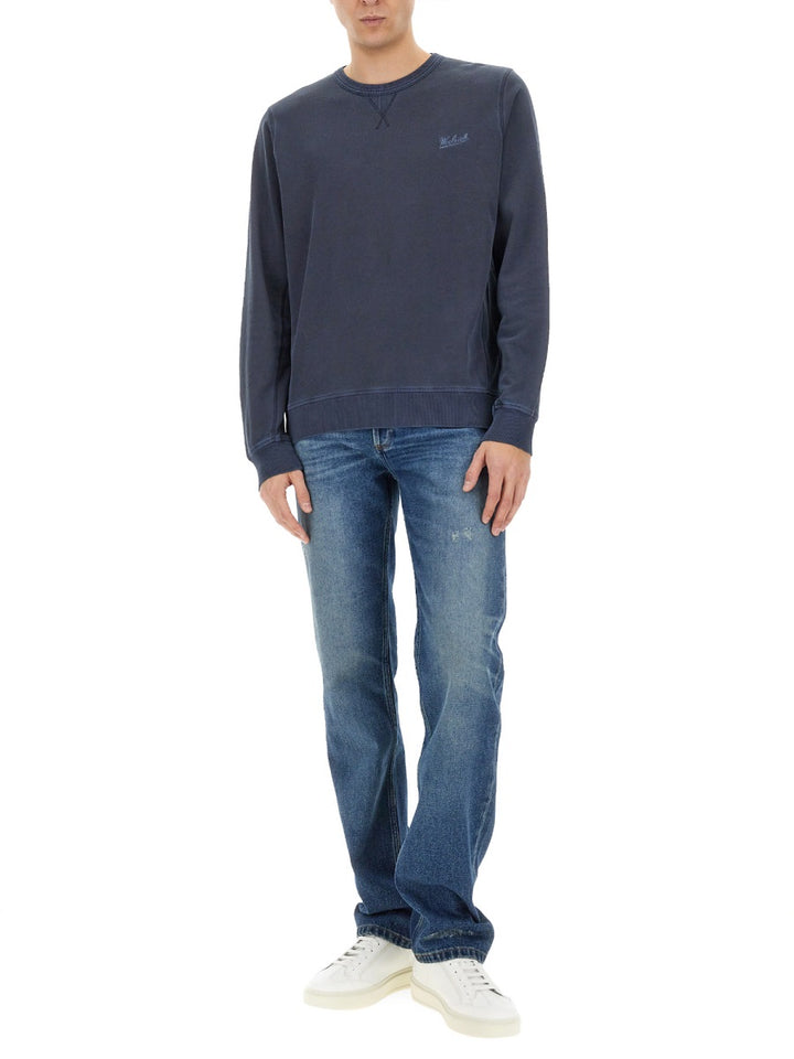 Woolrich Sweatshirts - Blue | Wanan Luxury