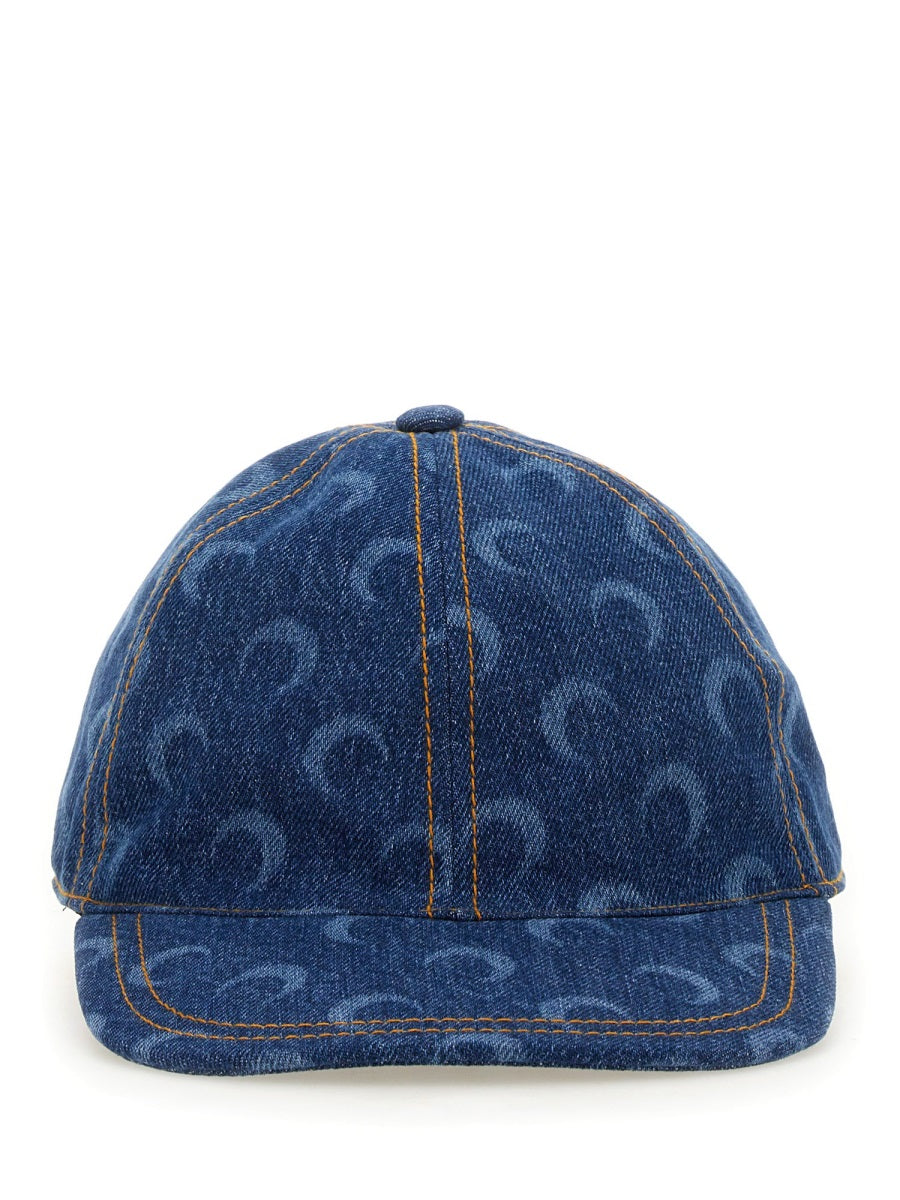 Marine Serre Hats - Blue | Wanan Luxury