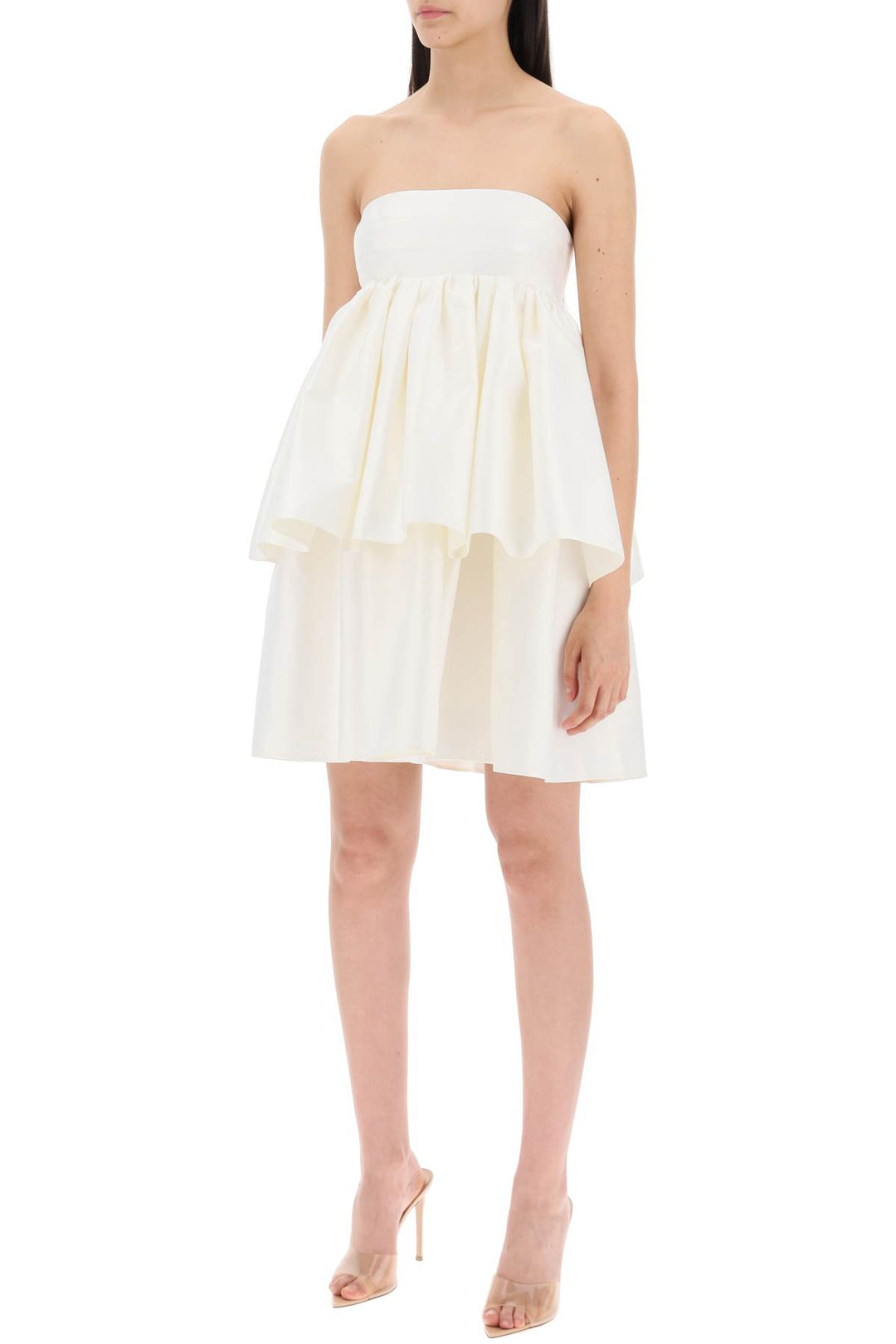 Responsible Ruffled Midi Dress