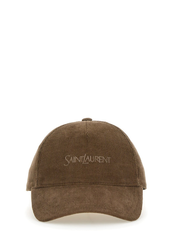Cappello Da Baseball In Velluto A Coste