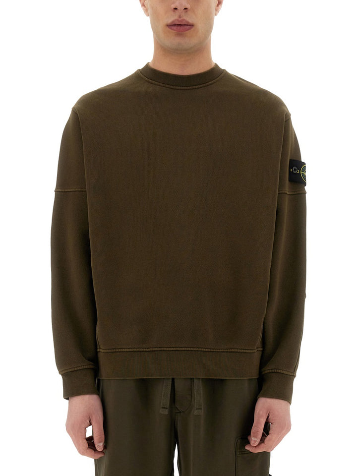 Stone Island Sweatshirts - Brown | Wanan Luxury
