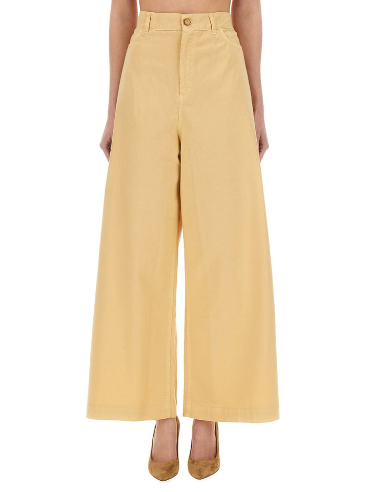 Alysi Pants - Yellow | Wanan Luxury