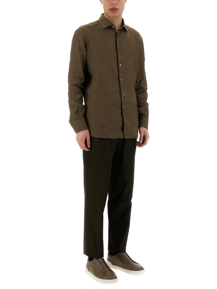 Zegna Pants - Brown | Wanan Luxury