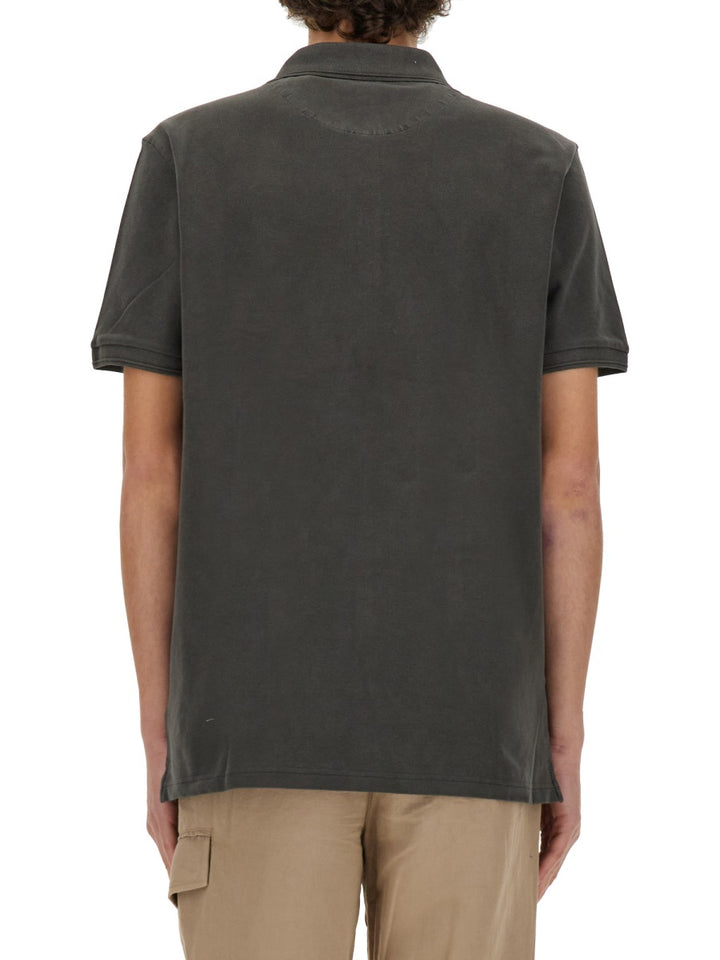 Woolrich Polo - Black | Wanan Luxury