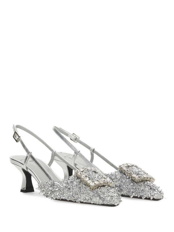 Roberto Festa pumps - Silver | Wanan Luxury