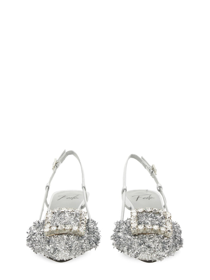 Roberto Festa pumps - Silver | Wanan Luxury