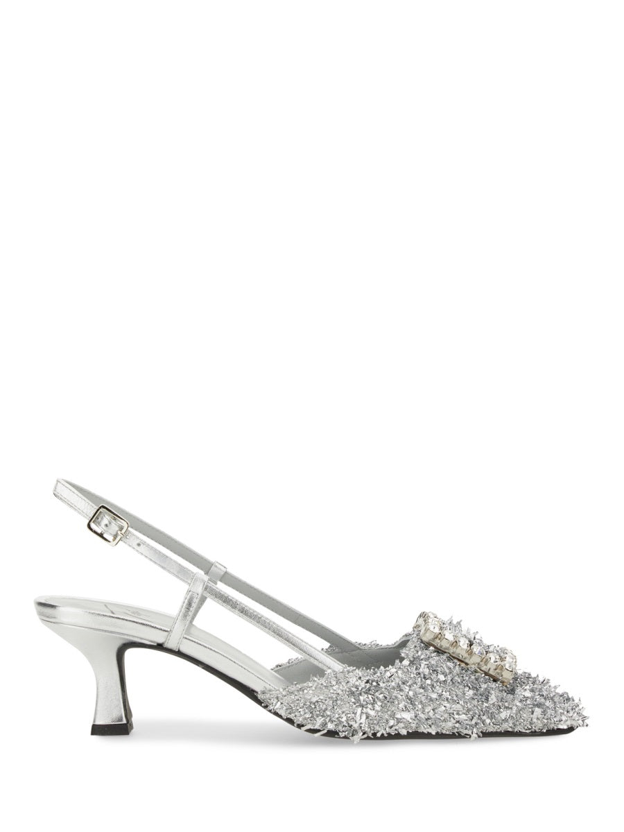 Roberto Festa pumps - Silver | Wanan Luxury