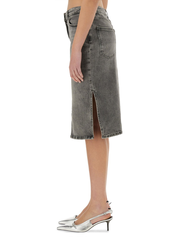 Moschino Jeans Skirts - Grey | Wanan Luxury