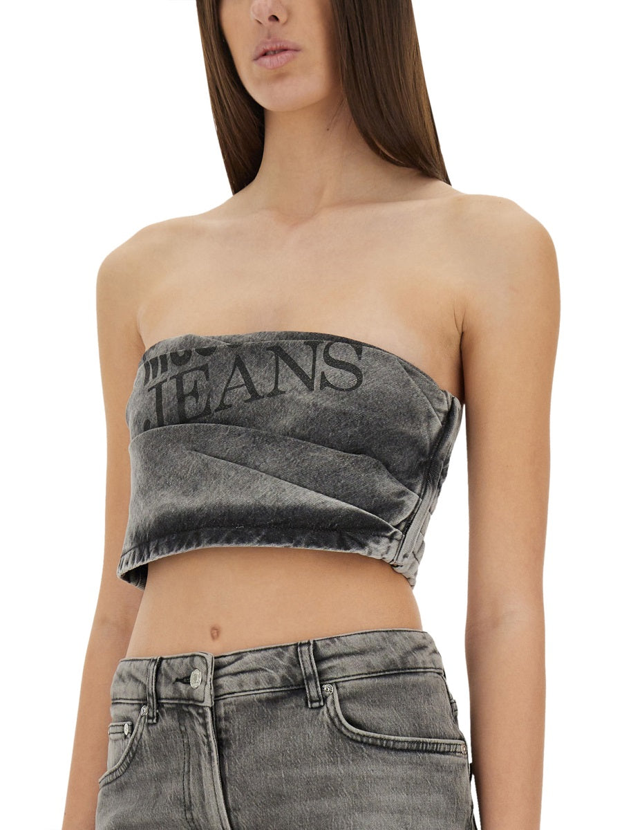 Moschino Jeans Tops - Grey | Wanan Luxury
