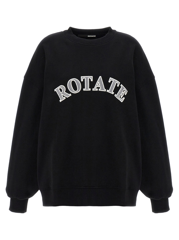 Logo Crewneck Sweatshirt Black