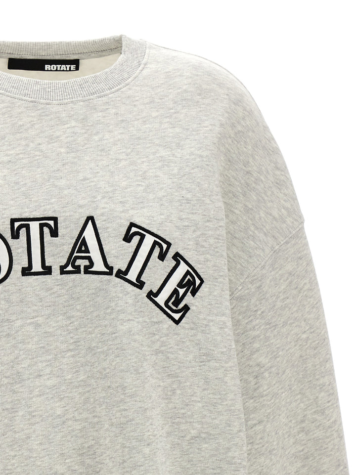 Logo Crewneck Sweatshirt Gray