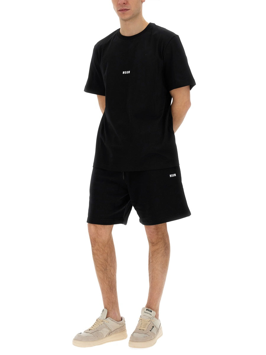 MSGM T shirts - Black | Wanan Luxury