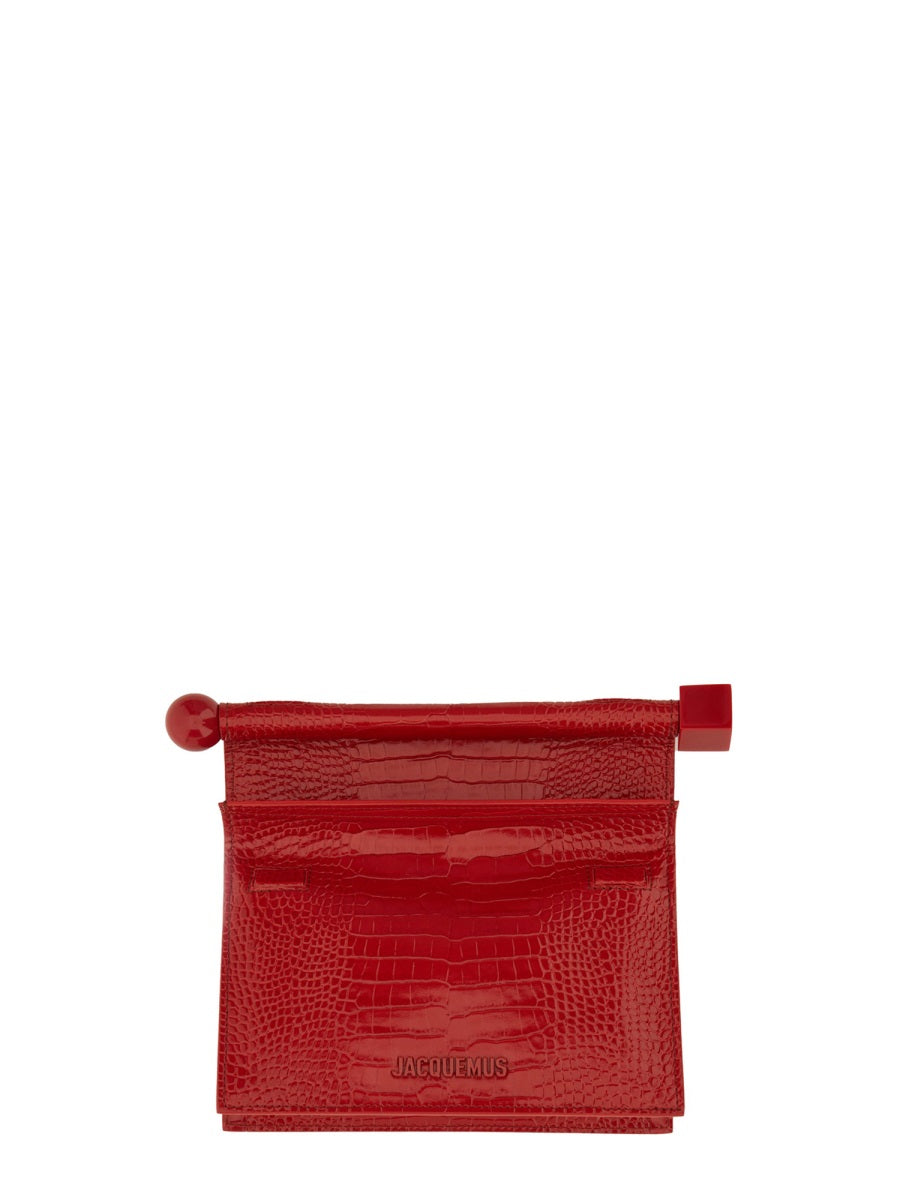 Jacquemus Clutch Bags - Red | Wanan Luxury
