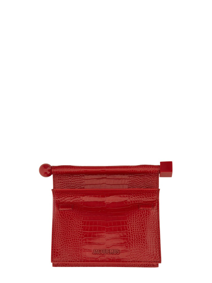 Jacquemus Clutch Bags - Red | Wanan Luxury