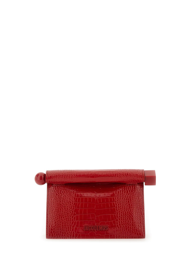 Jacquemus Clutch Bags - Red | Wanan Luxury