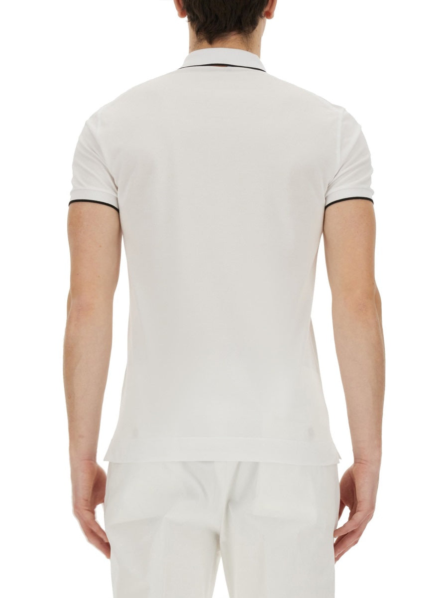 Zegna Polo - White | Wanan Luxury
