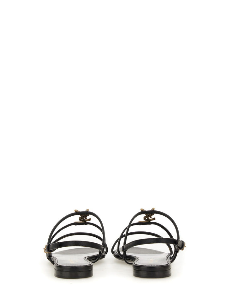 Saint Laurent Sandals - Black | Wanan Luxury