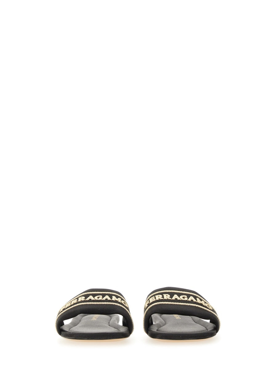 Ferragamo Sandals - Black | Wanan Luxury