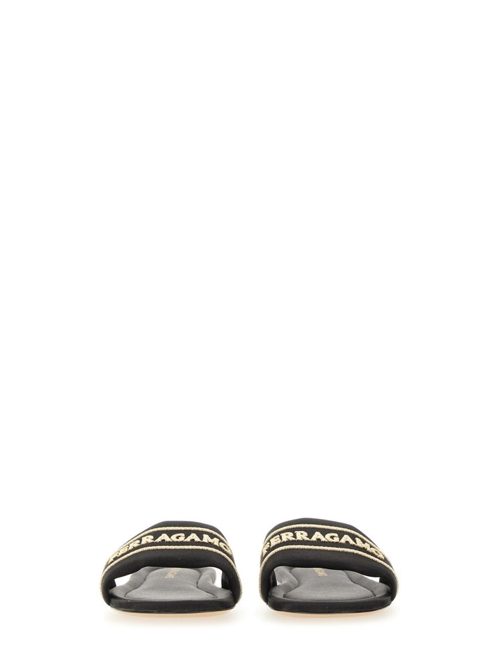 Ferragamo Sandals - Black | Wanan Luxury