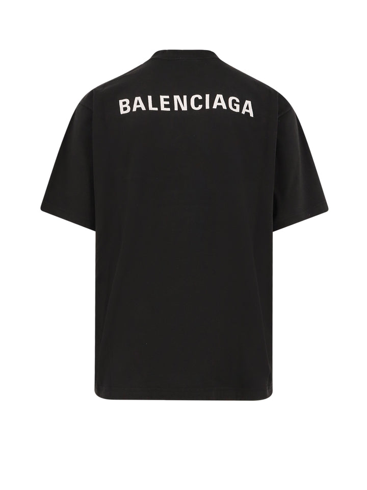 Balenciaga T-shirts and Polos - FADED BLACK/WHITE | 61338da96e3f1a1672da14dbdbe48b579a2e48a8
