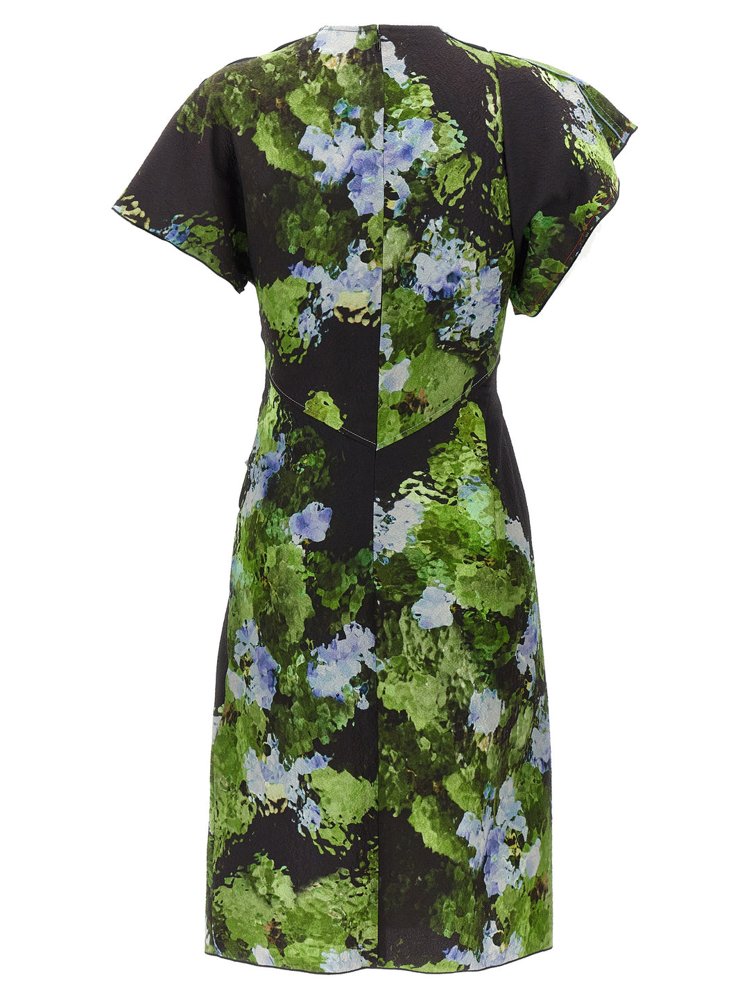 Victoria Beckham Floral Printed Dress Dresses - Multicolor | 8165e3e5eda6619272052ed5368405ddcd35cd79