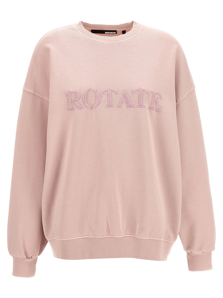 Logo Crewneck Sweatshirt Pink