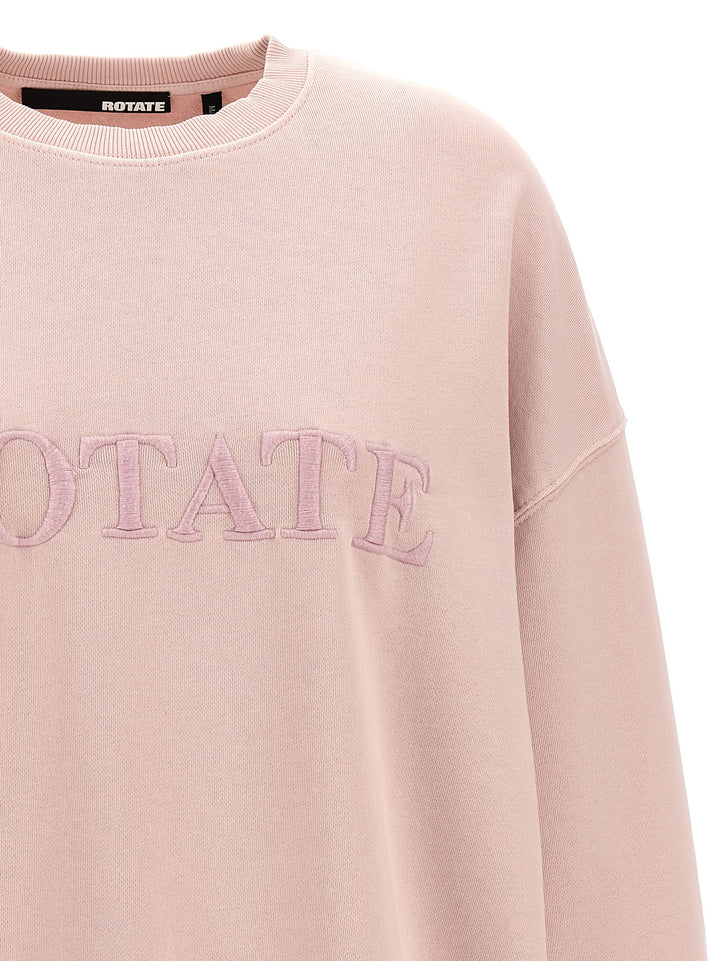 Logo Crewneck Sweatshirt Pink