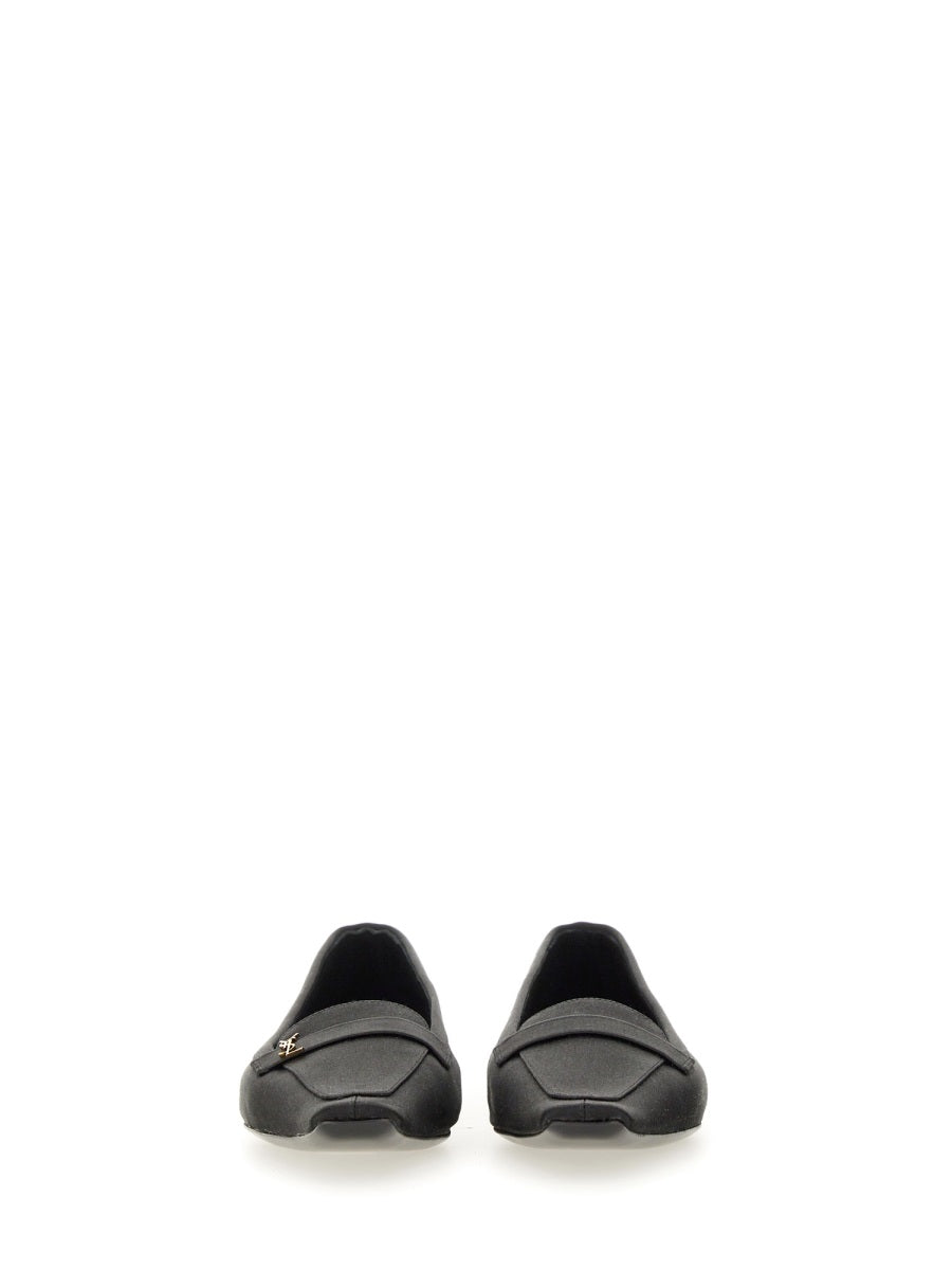 Saint Laurent Flat Shoes - Black | 79ae7812f37b8784cebe84fd78630a15f635eb08