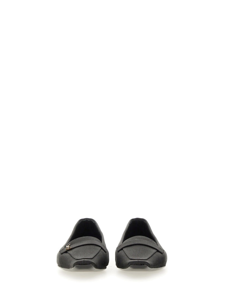 Saint Laurent Flat Shoes - Black | 79ae7812f37b8784cebe84fd78630a15f635eb08