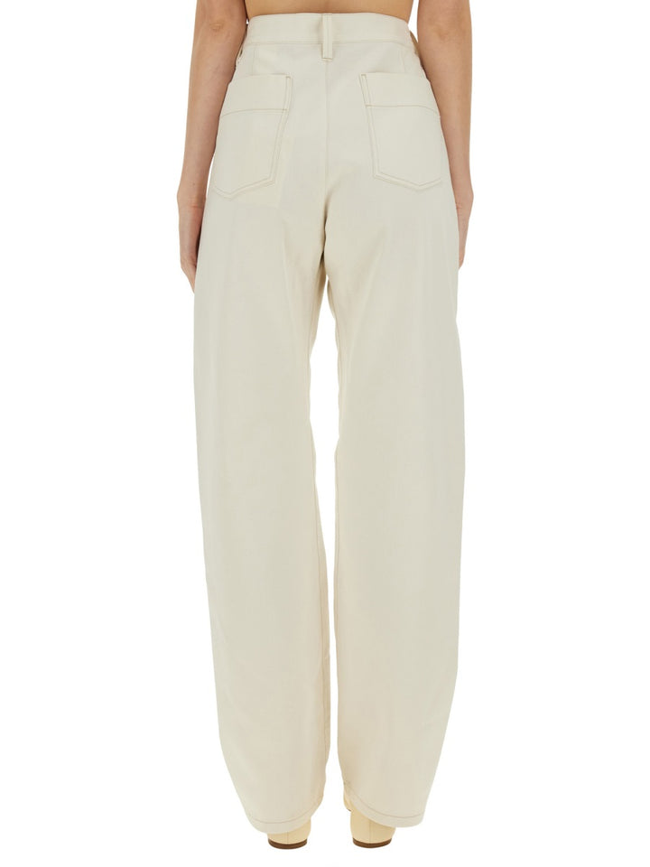Lemaire Pants - White | Wanan Luxury