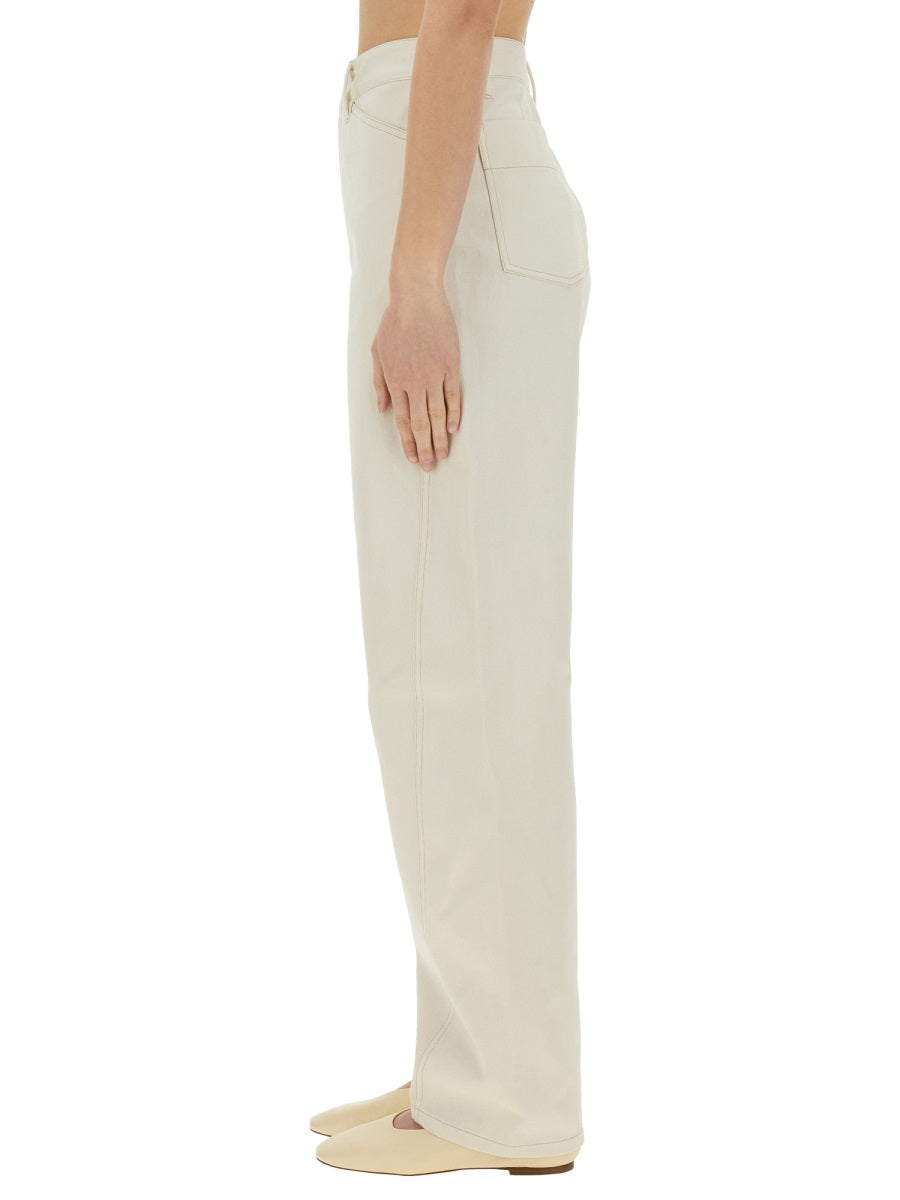 Lemaire Pants - White | Wanan Luxury