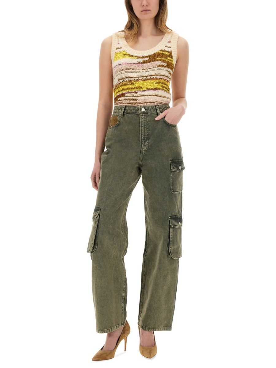 Moschino Jeans Denim - Green | Wanan Luxury