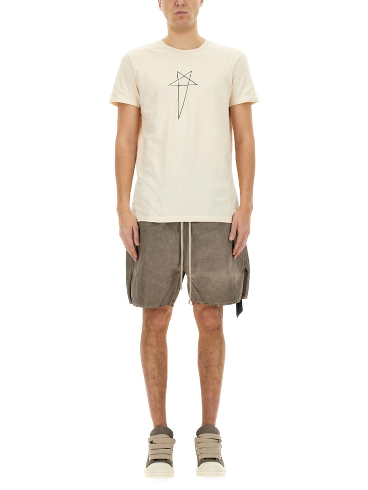 Rick Owens x Drkshdw Shorts - Beige | Wanan Luxury
