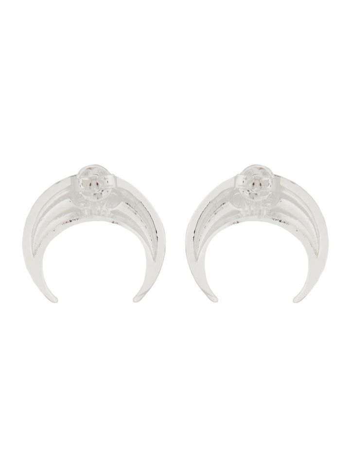 Marine Serre Earrings - Silver | 7a06cb1a2163e75b8031234e1a558adc16ac59c1