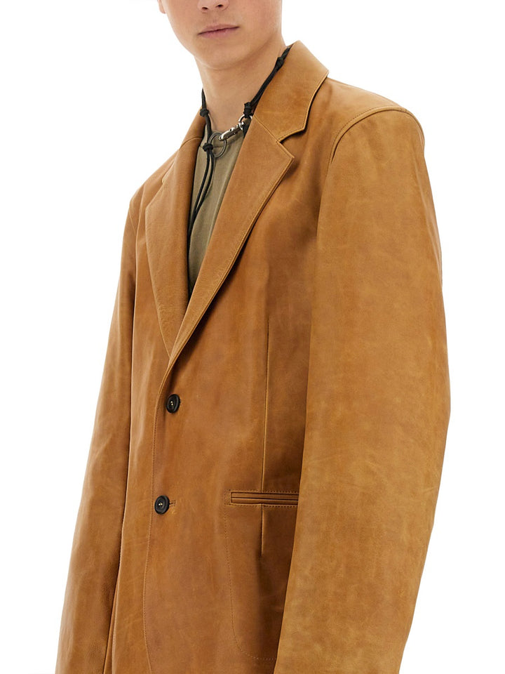 Our Legacy Leather Jackets - Brown | 932ae0efacdc8fa9018d2b9fcaf0c65e6f8c673b