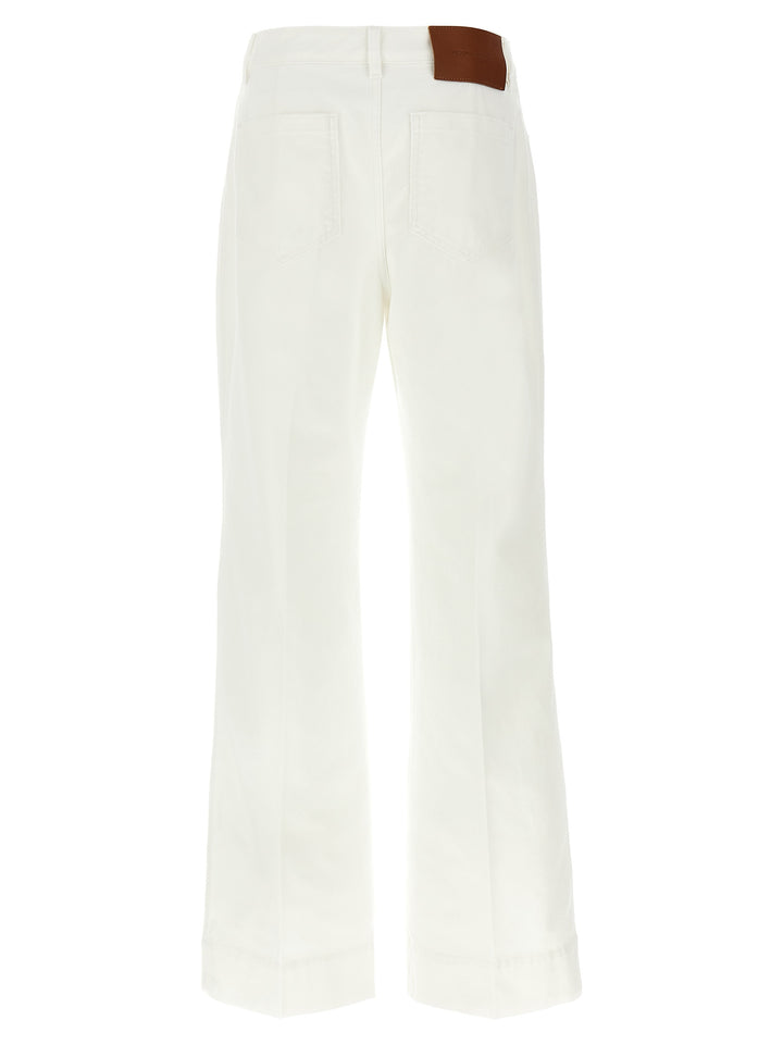 Alina Jeans White