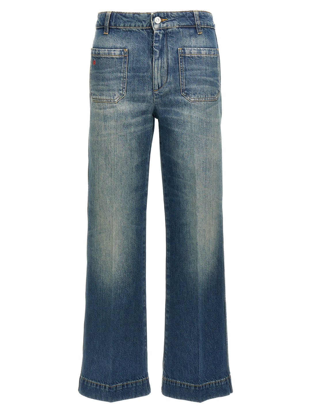 Victoria Beckham Alina Jeans - Blue | 83599ccbe7b19f888ede2b6bccbf3097c9651881
