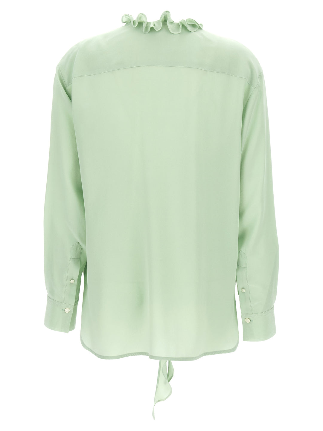 Victoria Beckham Ruffle Shirt and Blouse - Green | fc36c0d0989e782c160527bc5df9e0af61fe5db2