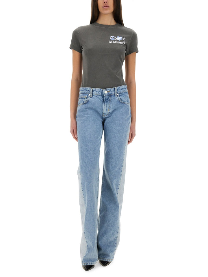 Moschino Jeans T shirts - Black | Wanan Luxury