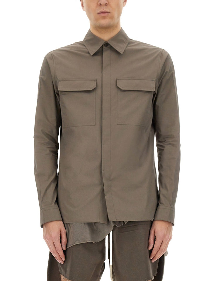 Rick Owens Shirts - Grey | Wanan Luxury