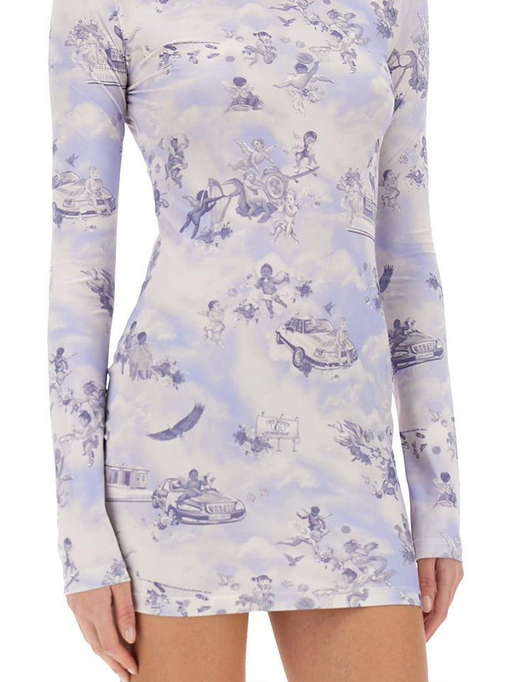 Off-White Suits & Dresses - White, Light Blue | Wanan Luxury