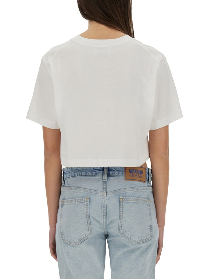 Moschino Jeans T shirts - White | Wanan Luxury