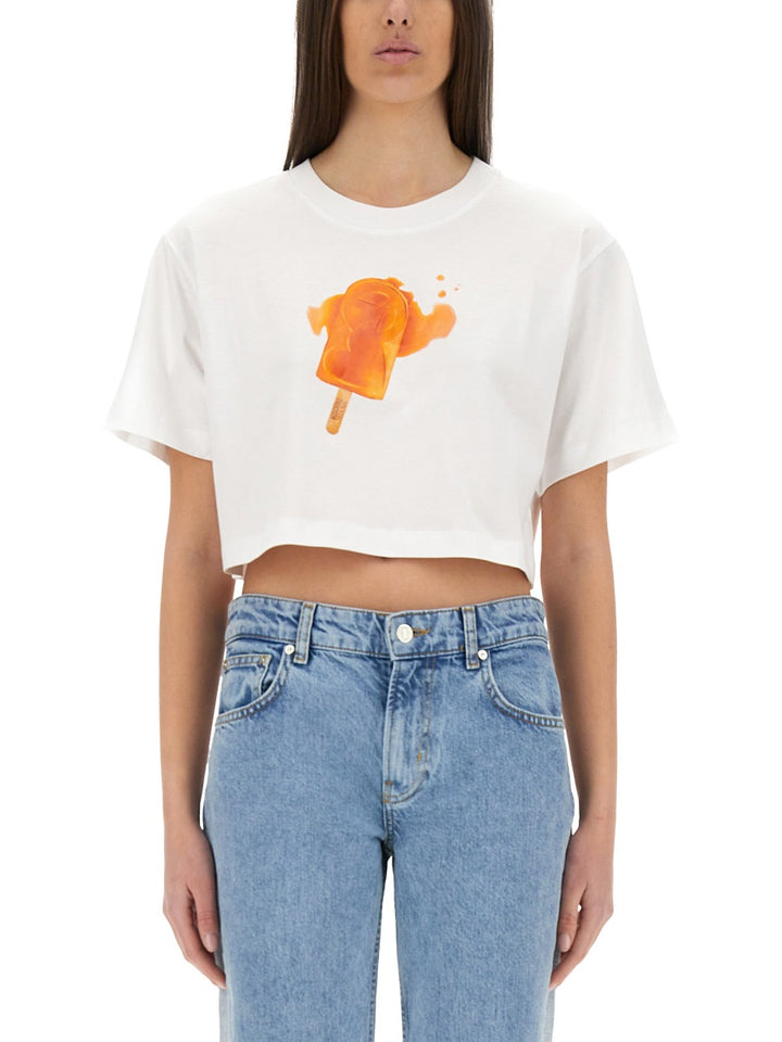 Moschino Jeans T shirts - White | Wanan Luxury