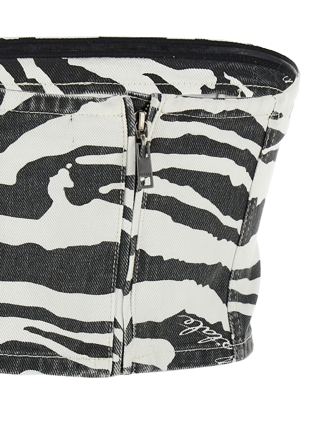 Zebra Tops White/Black