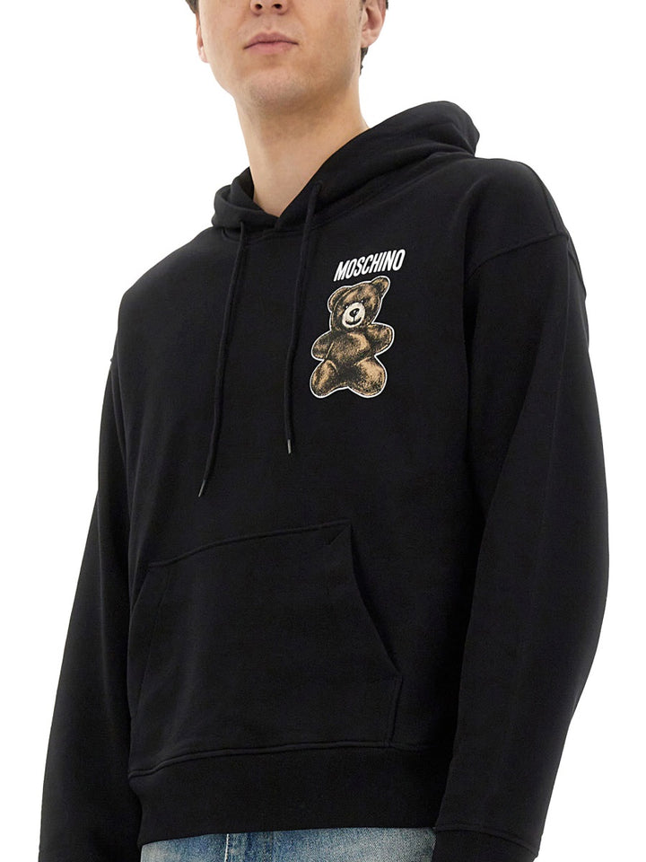Moschino Sweatshirts - Black | Wanan Luxury