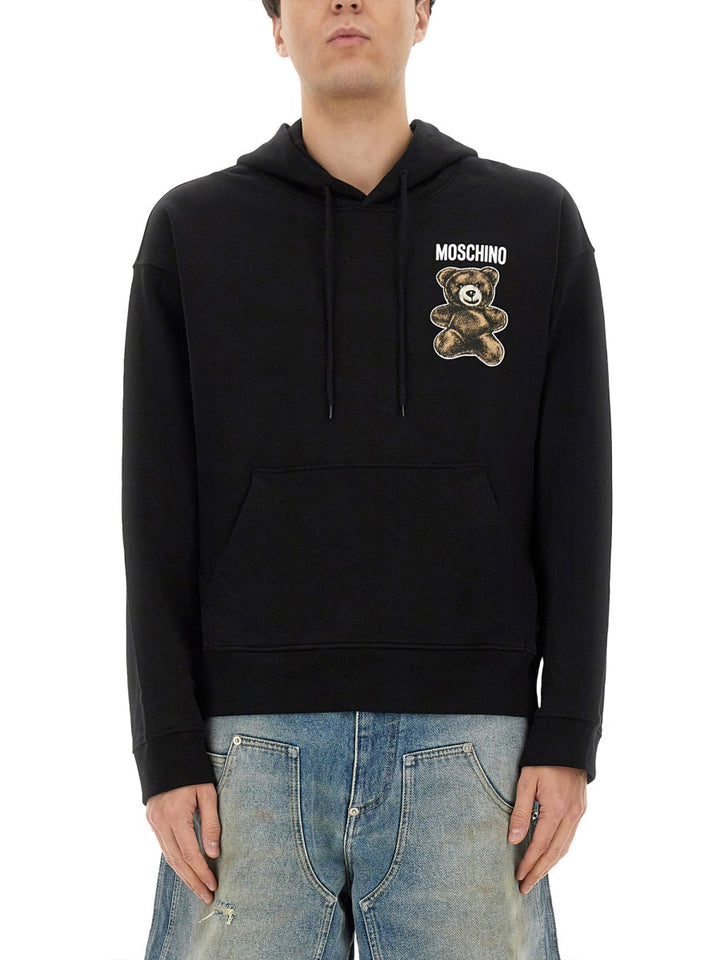 Moschino Sweatshirts - Black | Wanan Luxury