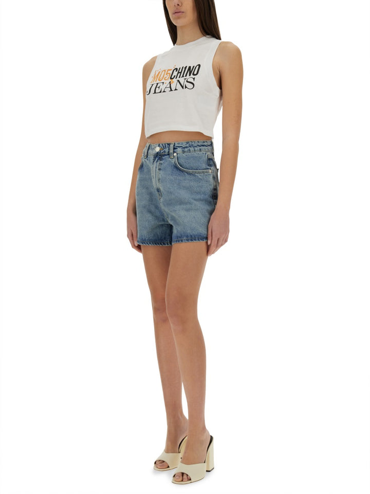 Moschino Jeans Shorts - Blue | Wanan Luxury