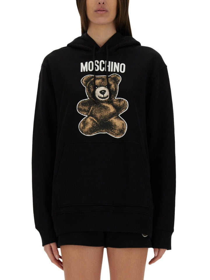 Moschino Sweatshirts - Black | Wanan Luxury