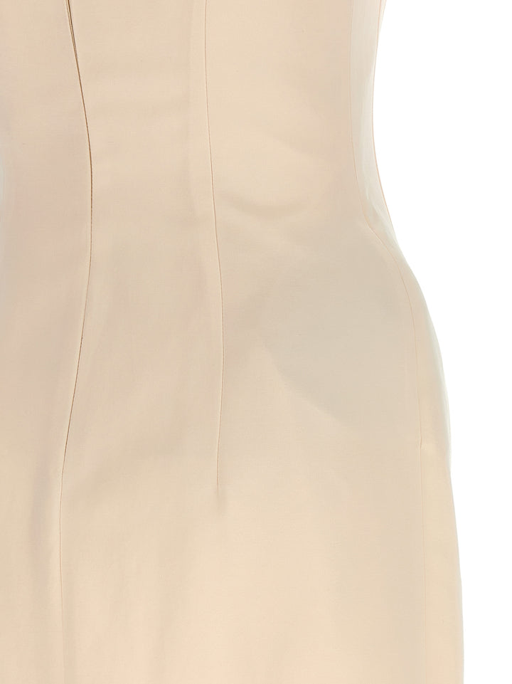 Magda Butrym 19 Dresses - Beige | 7ee29bfbb656ca1556062fa2194fd5c2d5c3a5ca